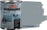 OELLERS Heizkörperlack bewährt 1L RAL 7001 Silbergrau Heizungsfarbe Heizungslack Heizkörperfarbe