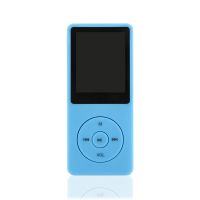 Tragbarer MP4-Player, 32 GB, Musik-Player, 1,8-Zoll-Bildschirm mit FM-Radio-Sprachaufzeichnung, geeignet für Kinder und Erwachsene，Blau
