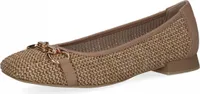 Caprice Ballerinas Damen 31373237383036 Beige 36 EU