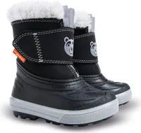 DEMAR Kinder StiefelMädchen Schneeschuhe Winterstiefel Boots Winterschuhe gefüttert BEAR C schwarz 22/23
