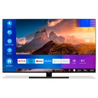 MEDION X16521 (MD 30963) 163,9 cm (65 Zoll) QLED Fernseher (Smart TV, 4K, Dolby Vision HDR, Dolby Atmos, Netflix, Prime Video, PVR, Bluetooth, MEMC, Micro Dimming)