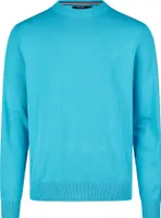 Daniel Hechter - Herren Pullover mit Rundhals Ausschnitt (141805-65120), Größe:L, Farbe:türkis (610)
