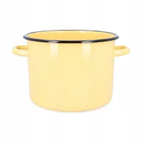 Avocado Home | Emaillierter Topf Olkusz - 22 cm - 5,5 l - Induktionsgeeignet - Hochwertige Qualität - Gesund kochen