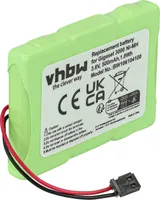 vhbw Akku kompatibel mit Siemens Gigaset 3000 Micro, 3015 Micro, 3010 Micro schnurlos Festnetz Telefon (500 mAh, 3,6 V, NiMH)
