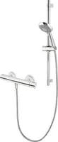 Brausegarnitur SCHULTE Duschsystem chrom glänzend Brausestangenlänge 635 mm D962011 02