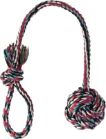 Trixie Spielseil Mit Eingewebtem Ball Mehrfarbig 30 cm Mehrfarbig 30 cm
