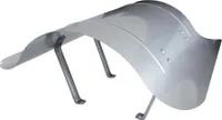 ZAMBELLI Schornsteinabdeckung Kaminabdeckung für Kamingröße 66-75 x 96-105cm Silber Kaminhaube Edelstahl, Germany, formsicher