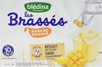 Banane Mango Les Brassés von BLEDINA Inhalt: 6 Gläser 95 g