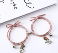 Freundschaftsarmband Liebe Rosa