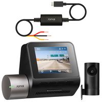 70mai Dashcam Car Front Rear, 1944P A510 + Rear Camera RC11 + Hardwire Kit UP03, kamera samochodowa czarna, ADAS, f/1.8, Super Night Vision, G-Sensor, GPS