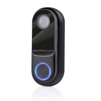 Alpina Smart Home Funkklingel mit Kamera - WLAN - Video - Full HD - Gegensprechanlage - Nachtsicht - Ton- und Bewegungssensor - IP54
