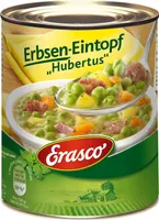Erasco Erbsen Eintopf Hubertus mit Möhren und Rauchspeck 800g