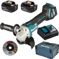 Makita DGA511RTJ Akku-Winkelschleifer