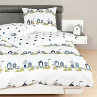 Janine Mako-Satin Bettwäsche Palermo 31055-02 155x220 cm + 80x80 cm