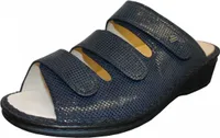 Finn Comfort Damen Pantoletten in Blau, Größe 39