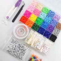 5560-tlg DIY Schmuck-u. Perlenset – Armbänder Halsketten Ohrringe Bastelset für Mädchen Kinder Schmuckset basteln
