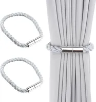 2x Magnetvorhang-Clips - einfache Vorhanghalter mit Magneten