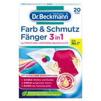 Dr.Beckmann Chusteczki wyłapujące kolor, 20 sztuk (PRODUKT Z NIEMIEC)