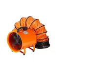 VEVOR Přenosný ventilátor, objem vzduchu 1070 CFM, rychlost 3450 otáček za minutu, 33 stop