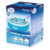 Bestway Fast Set Aufblasbarer Swimmingpool Rund 366x76 cm 57273