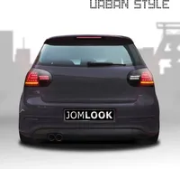 Original JOM LED Rückleuchten Schwarz Smoke SET für VW Golf 5 V MK5 Limo