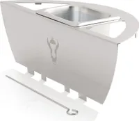 BBQ-Toro Premium Edelstahl Räuchereinsatz "Midland" für Ø 57 cm Kugelgrill