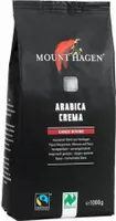 Mount Hagen Arabica Crema ganze Bohne -- 6Stück