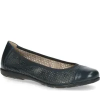 Caprice baleriny damskie 9-22151-20-855 Kolor: Niebieski Rozmiar: 36