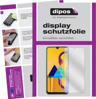 2x Schutzfolie für Samsung Galaxy M21 klar Displayschutzfolie Folie Display Schutz dipos