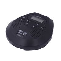 Denver DMP-395B Portabler CD-Player mit Lautsprecher MP3, Antischock und Autoresume