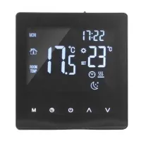 Digitálny termostat, digitálny termostatický regulátor, termostat s LCD displejom, programovateľný termostat, inteligentný termostat, inteligentný termostat s dotykovou obrazovkou