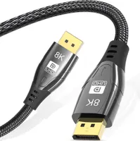 DisplayPort 2M Kabel 1.4 DP Reagle 8K@60Hz 4K@144Hz Display Port FreeSync G-Sync