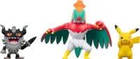 Pokemon Battle Figure Set Figuren 3er-Pack Pikachu #8, Mauzinger, Resladero 5 cm