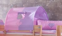 SixBros Tunnel//Höhle für Hochbett Spielbett Lila//Beige TSG-53