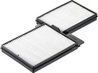 Epson Luftfilter - ELPAF40, Filter-Set, Epson, Weiß, Epson EB-470, EB-475W, EB-475Wi, EB-480, EB-485W, EB-485Wi, 25 mm, 200 mm