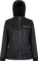 Regatta Corinne IV Regenjacke Damen Wasserdicht mit Kapuze, Farbe:Schwarz, Größe:46