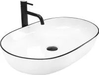 Rea Aufsatzwaschbecken Cleo 61 Black Gold