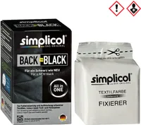 Simplicol Obnovující a osvěžující barva Back to Black 400g