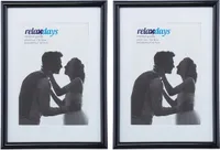 relaxdays Bilderrahmen 2er Set 13 x 18 cm