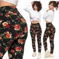Moraj Dámske športové legíny s vysokým pásom Peach Touch Opaque Oversize 1400-045, 2XL
