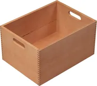 Úložný kontajner s držadlami, bukové drevo, Kesper