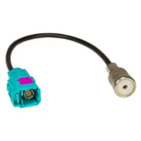 adaptare Pigtail Fakra-Stecker Typ A/DIN-Autoradio-Antennenstecker, 20 cm,  1 Stück, 73114 : : Baumarkt