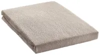 Spannbetttuch Frottee 100x200 cm | Farbe Taupe