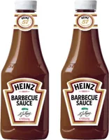 Heinz Barbecue süß pikante Sauce Squeeze Flasche 875ml 2er Pack