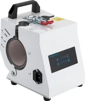 Mini Tassenpresse Transferpresse Heater Mugpresse Becherpresse DIY Hitzepresse 11/15 oz für Becher, Kaffeetasse Weiß 220V 300W