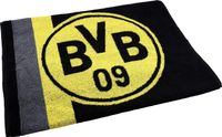 BVB Borussia Dortmund Duschtuch ** grau schwarz gestreift  ** 17800800 