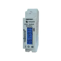 VE EMDIN01 Licznik energii 1-fazowy wyświetlacz LCD (EMDIN01)