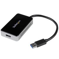 StarTech.com USB 3.0 Super Speed auf HDMI Multi Monitor Adapter - Externe Grafikkarte mit USB Hub -
