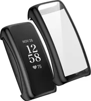 INF Čierne puzdro na hodinky Fitbit Inspire 2