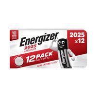 Energizer CR-Typ 2025 Lithium Knopfzelle, 12 Stück (E303693000)